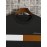 Men's Color Block Pullover Sweatshirt - Stylish Streetwear for Autumn and Winter
